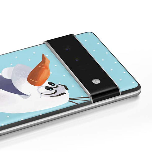 Disney Frozen Olaf Polka Dots Google Pixel 6 Skin